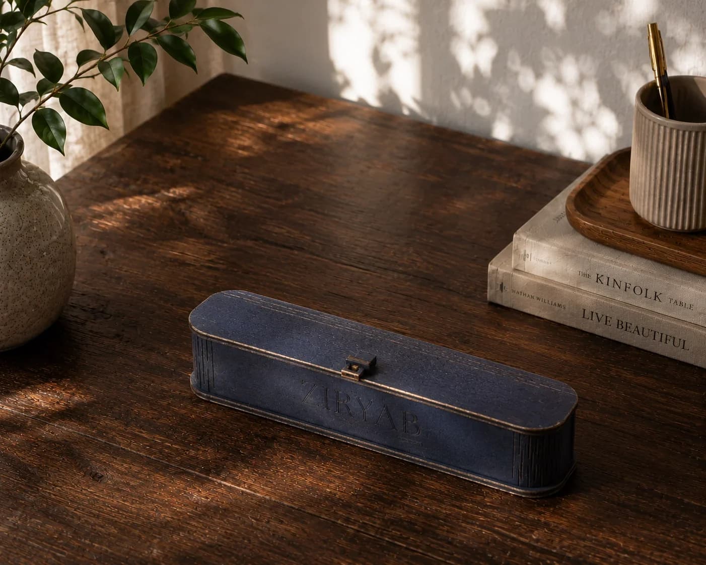 Wooden Pen Box