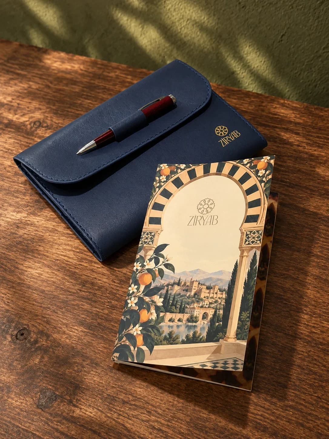 Cordoba Leather Writing Set