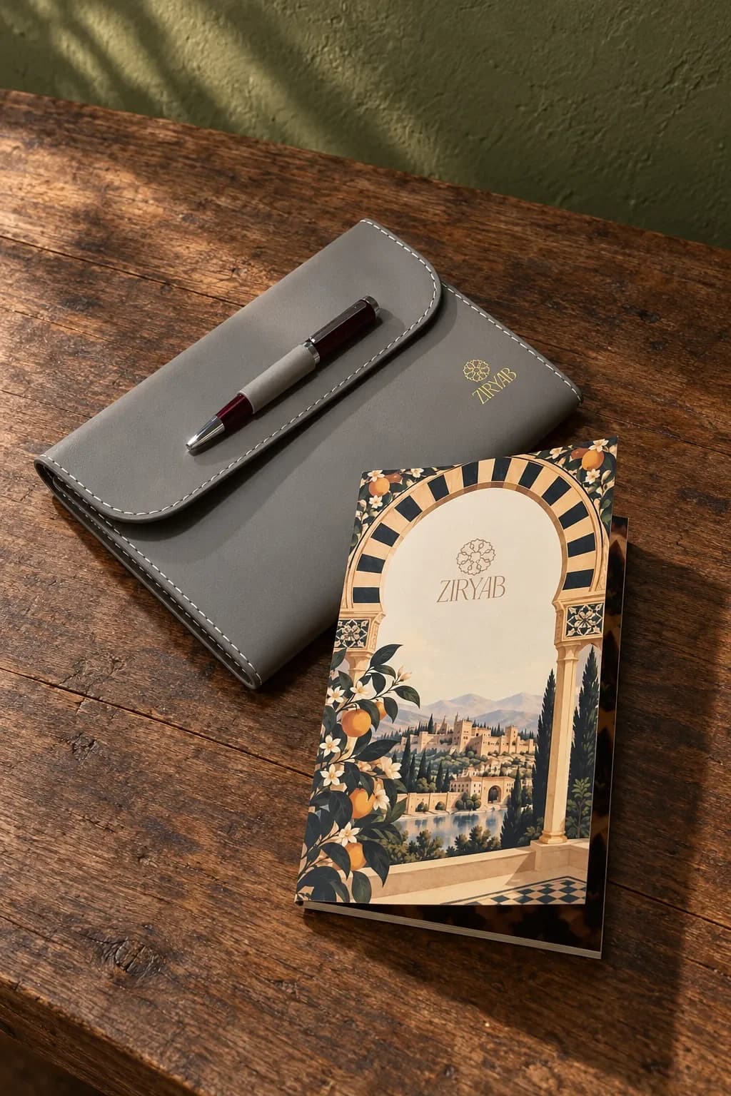 Cordoba Leather Writing Set