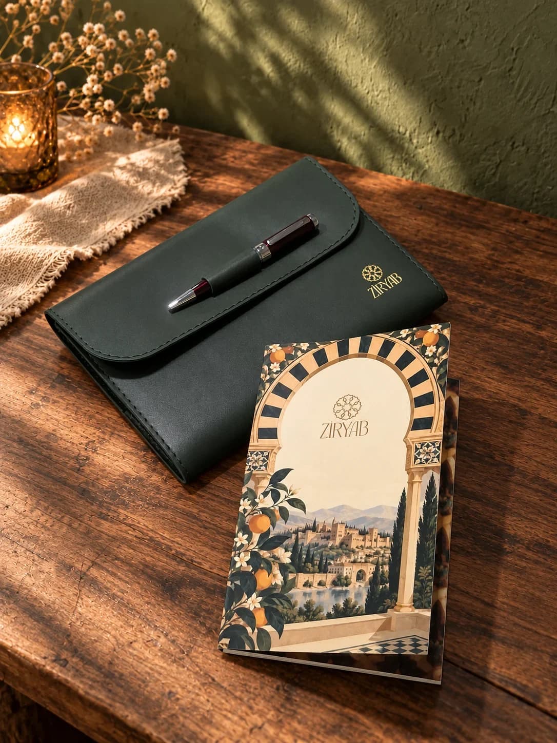 Cordoba Leather Writing Set