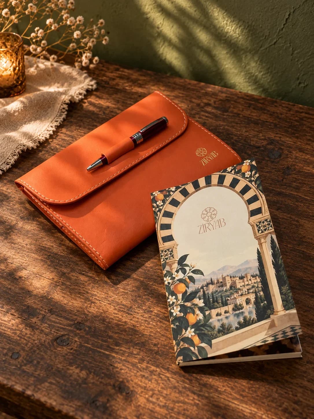Cordoba Leather Writing Set