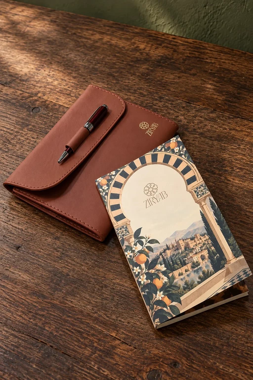 Cordoba Leather Writing Set