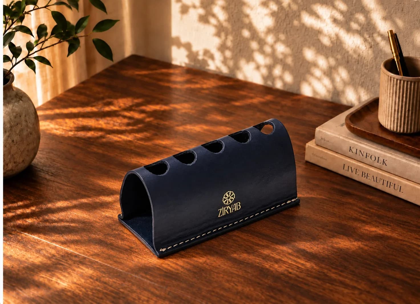 Leather Pen Stand