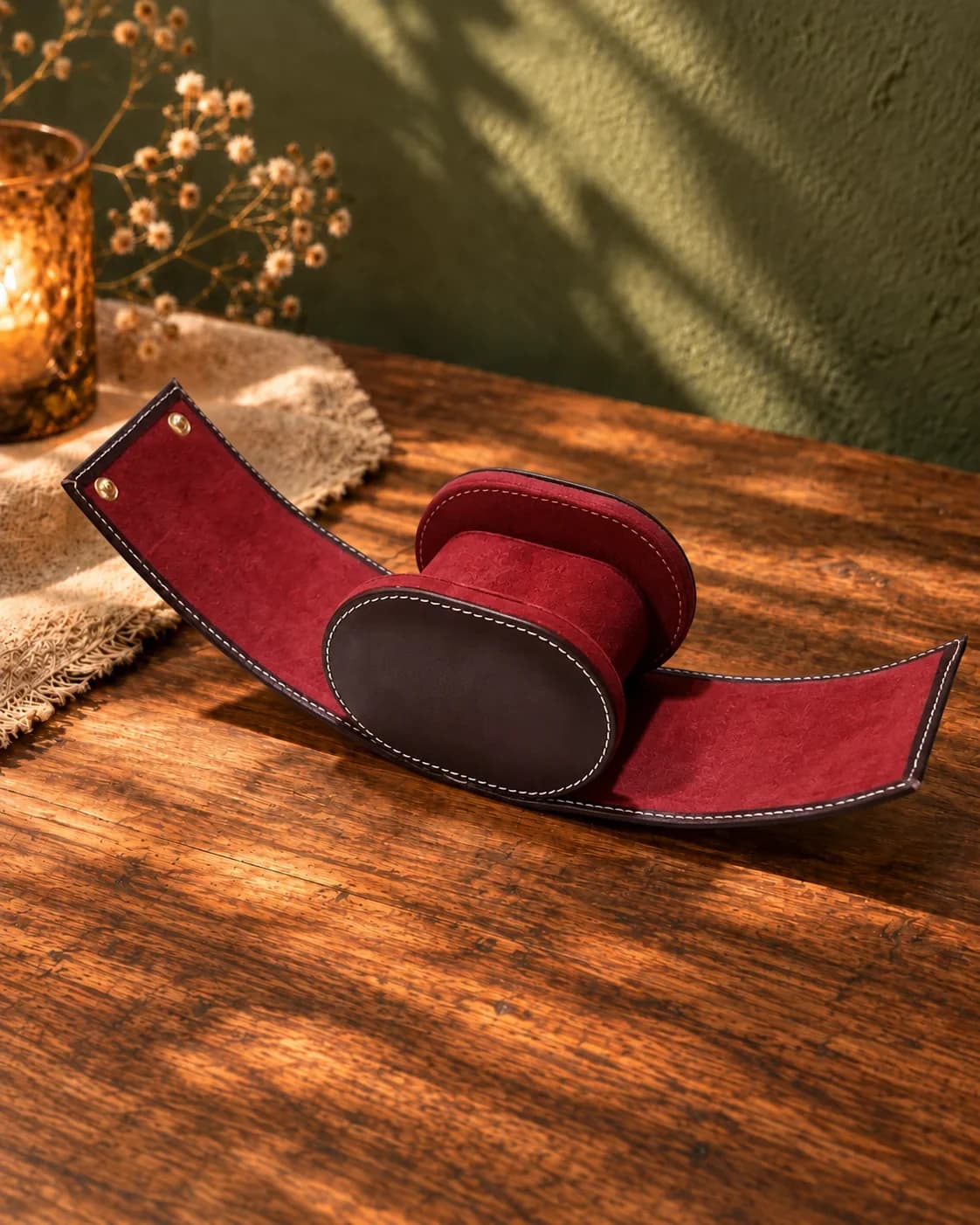Leather Watch Case