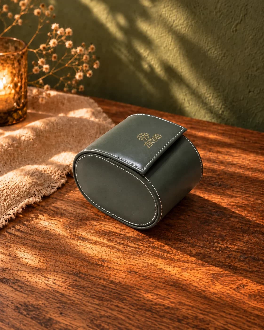Leather Watch Case