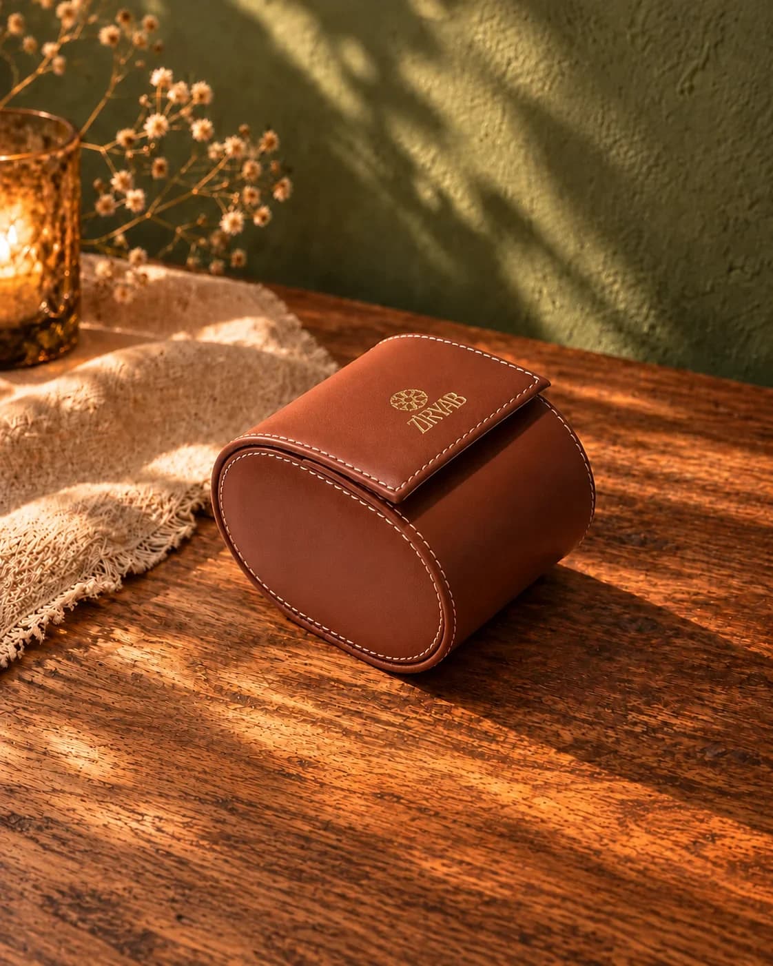 Leather Watch Case