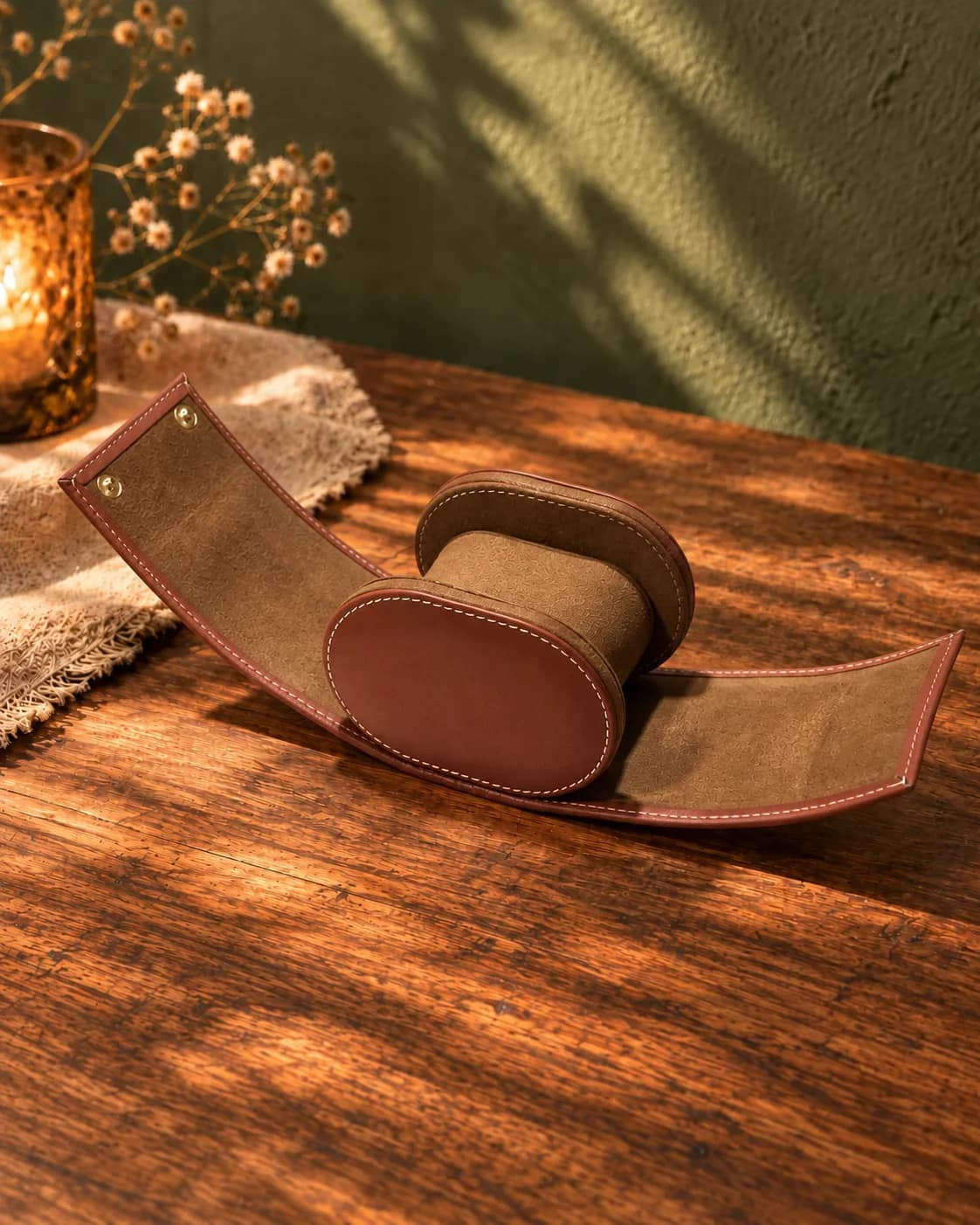 Leather Watch Case