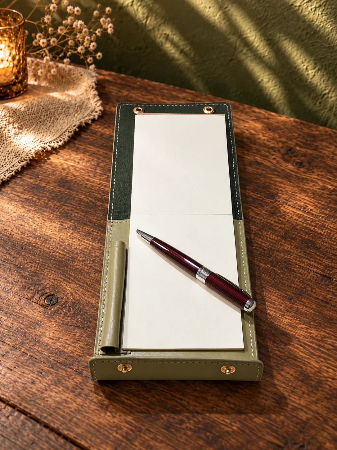 Miras Leather Writing Set