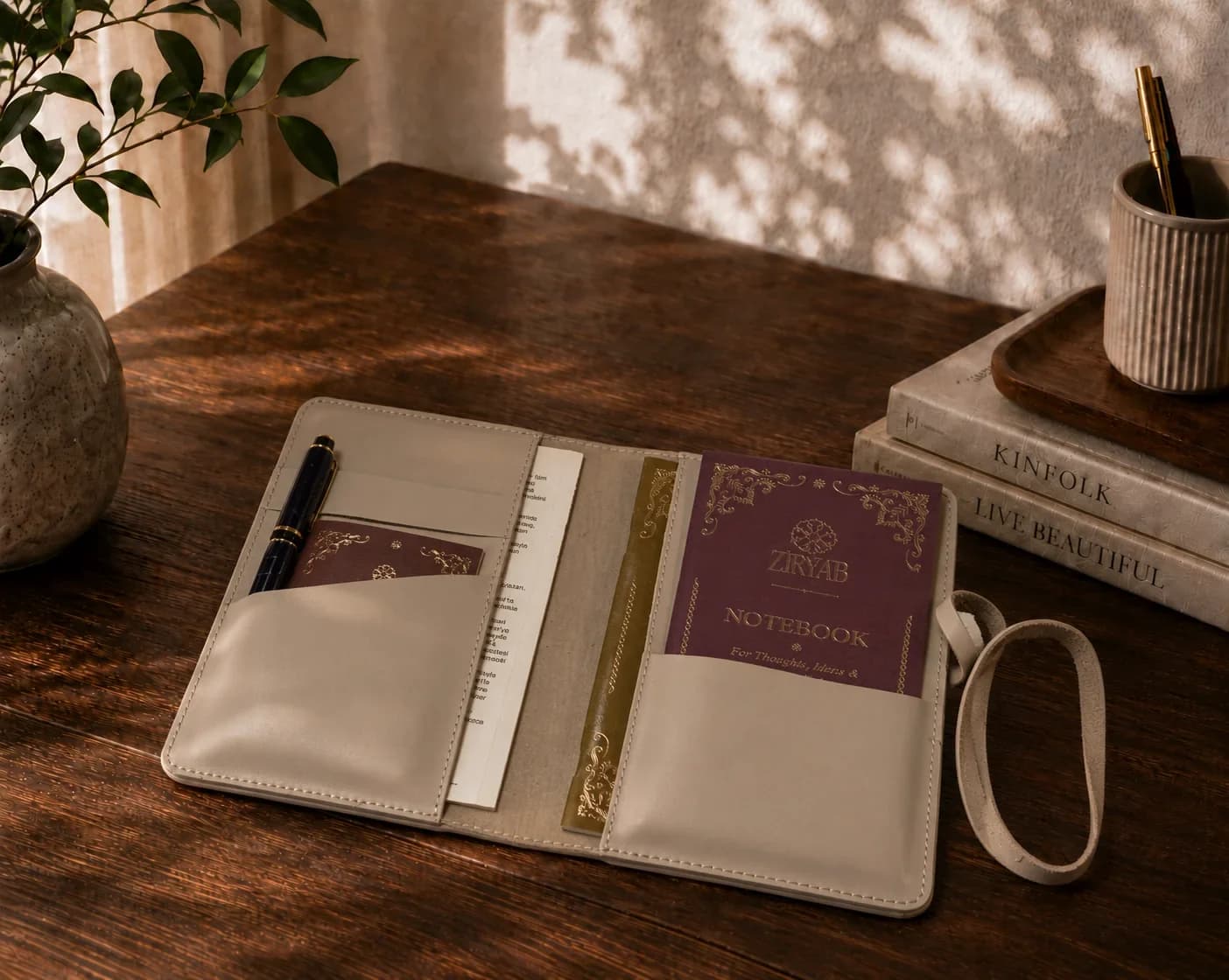 Genuine Leather Organiser
