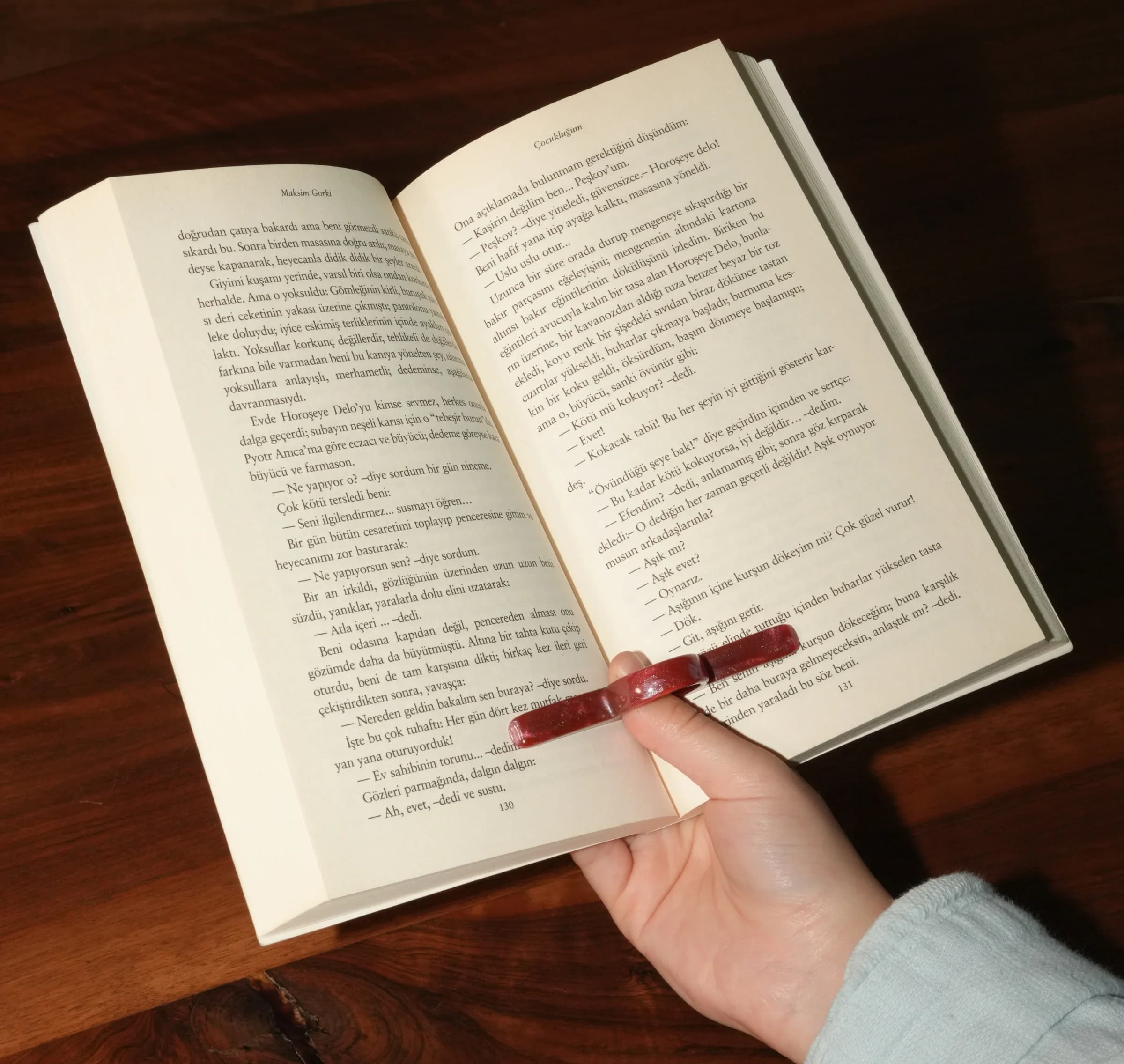 Resin Page Holder