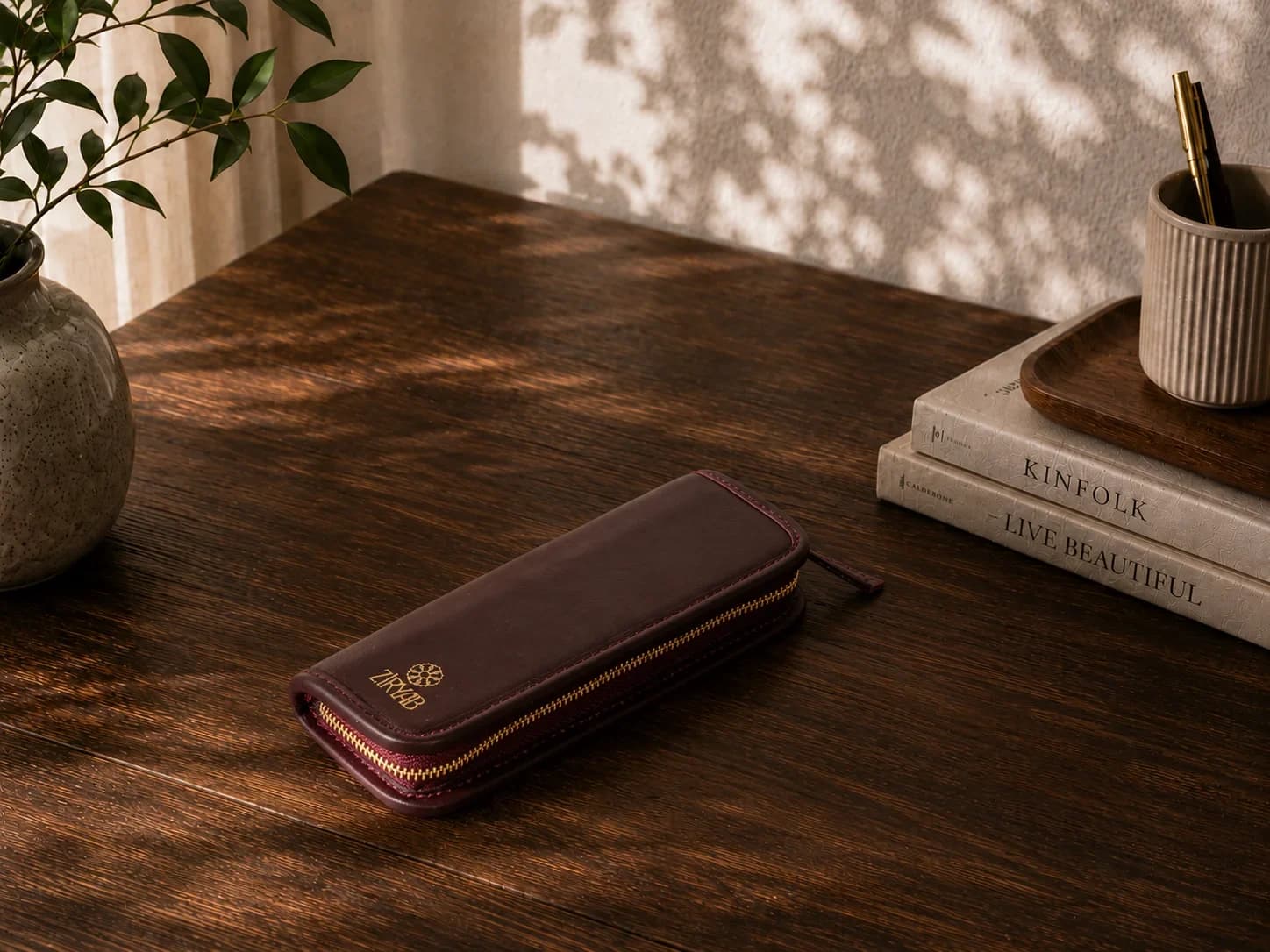 Seyyah Leather Pen Case