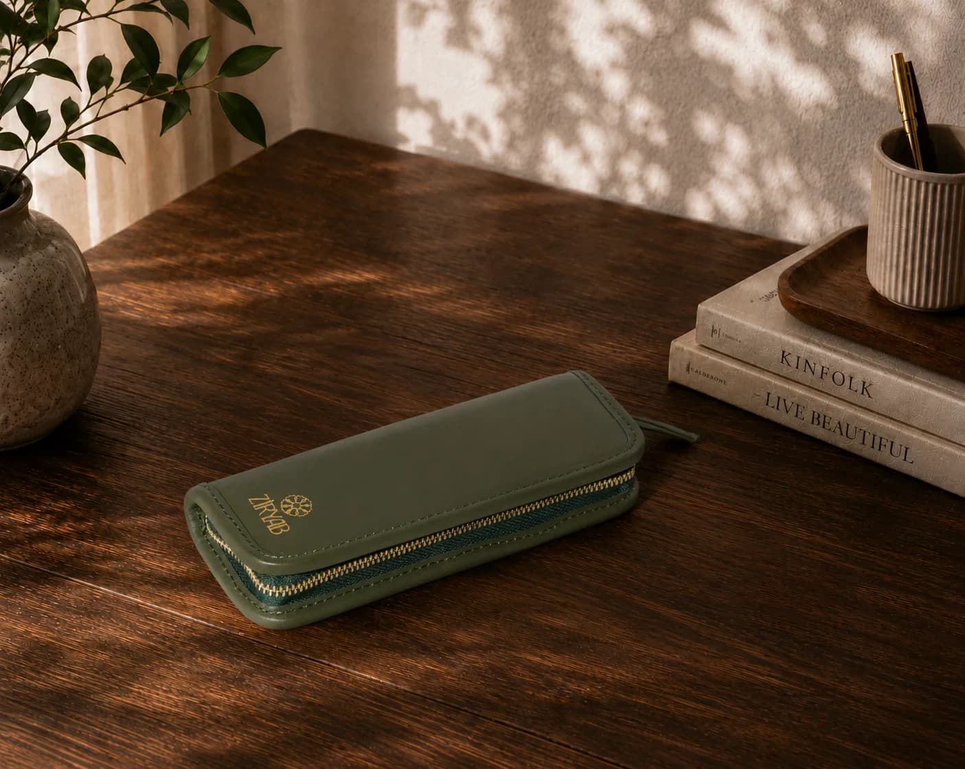 Seyyah Leather Pen Case