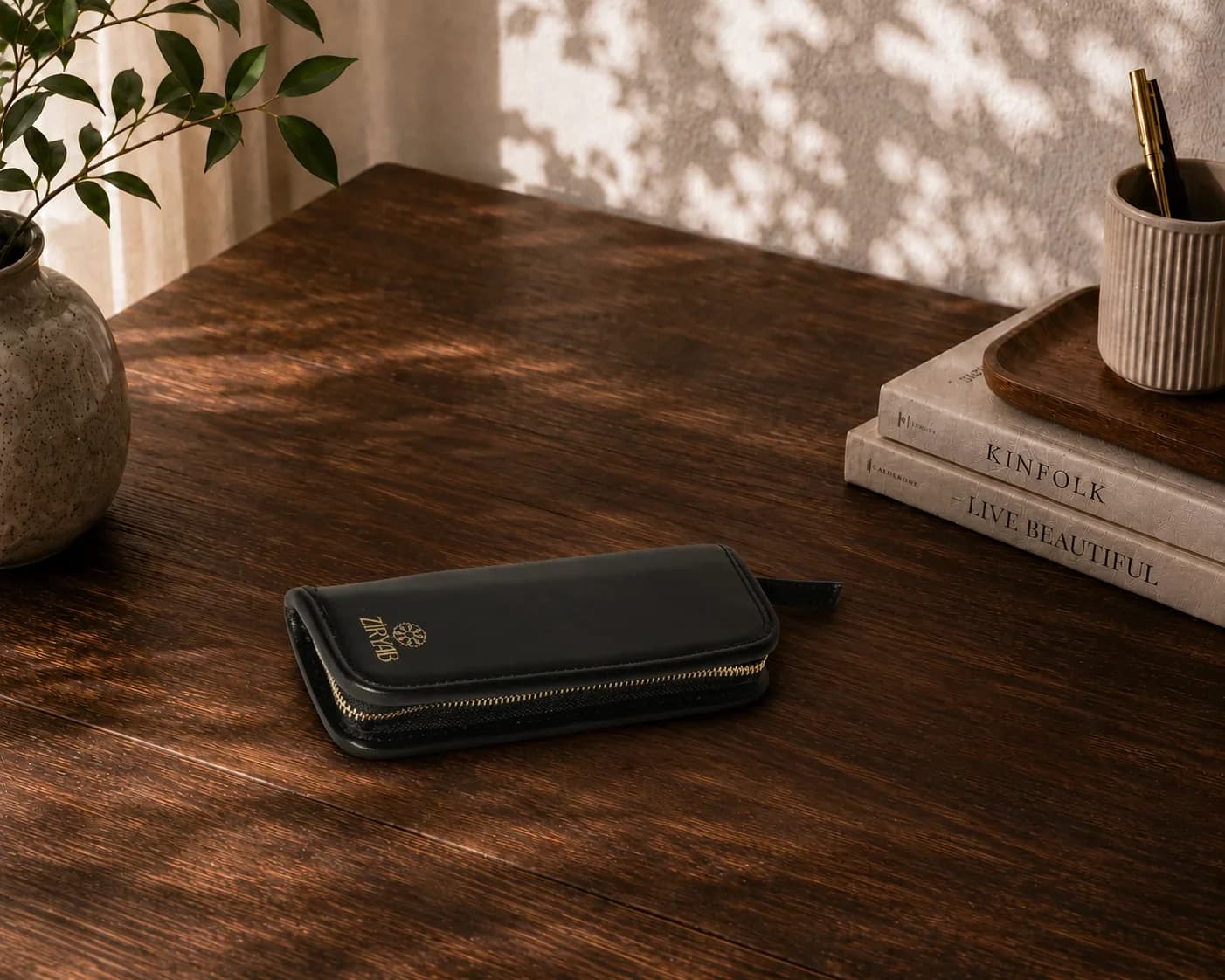Seyyah Leather Pen Case