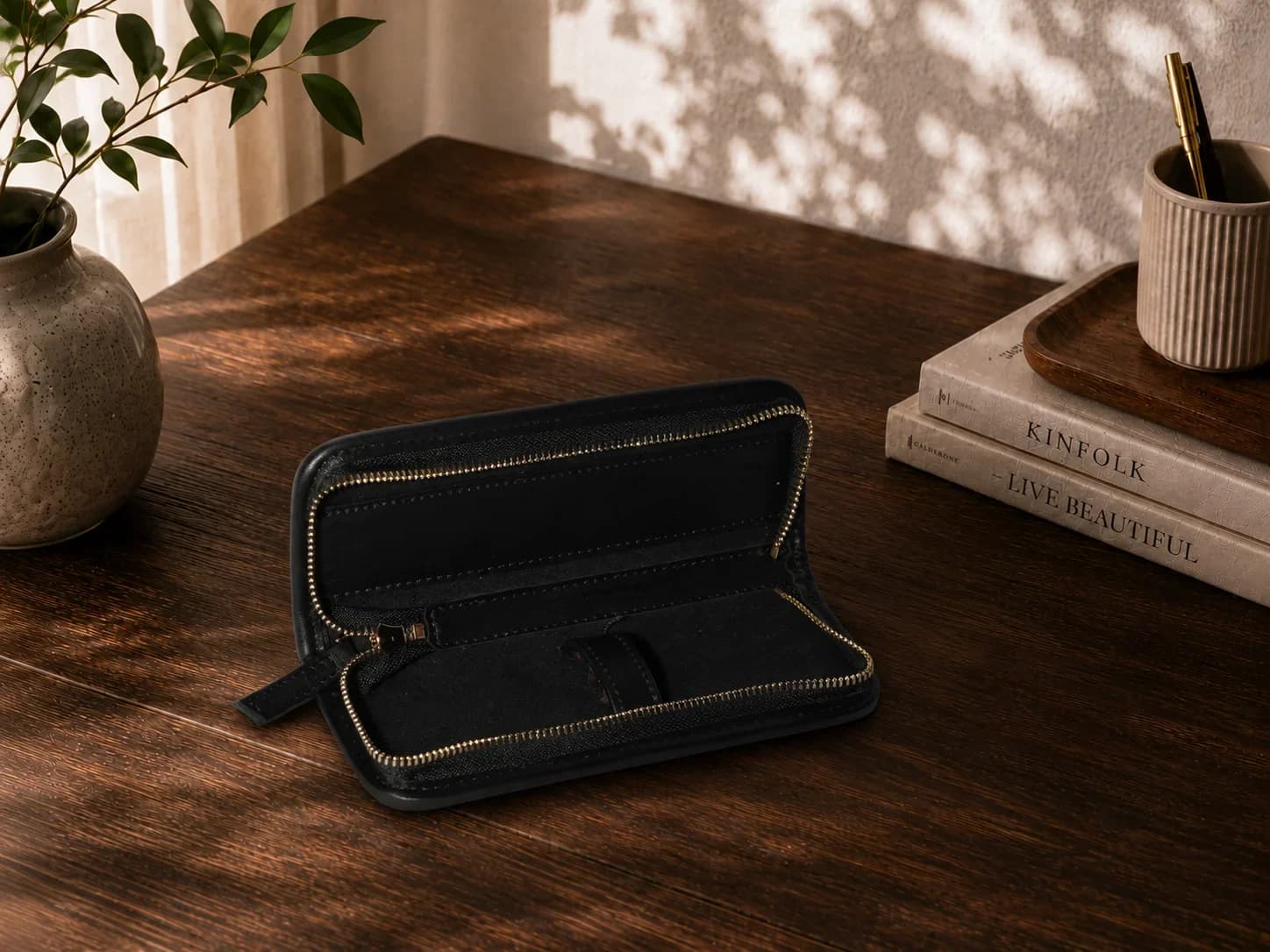 Seyyah Leather Pen Case