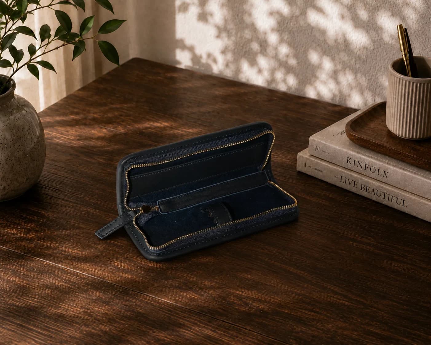 Seyyah Leather Pen Case