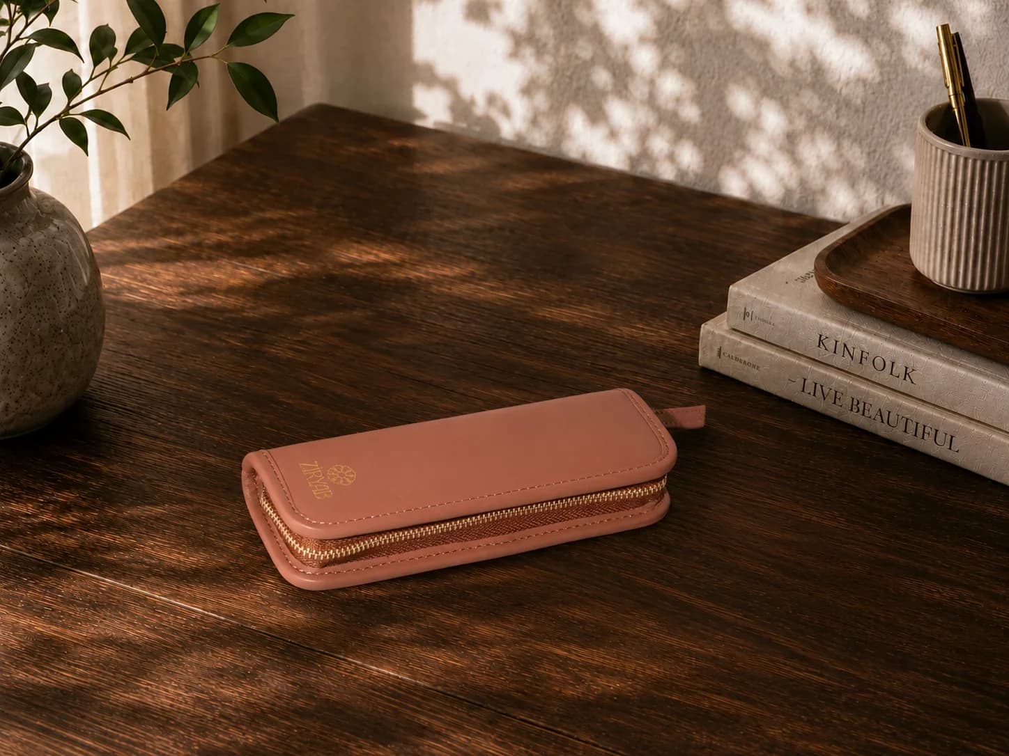 Seyyah Leather Pen Case