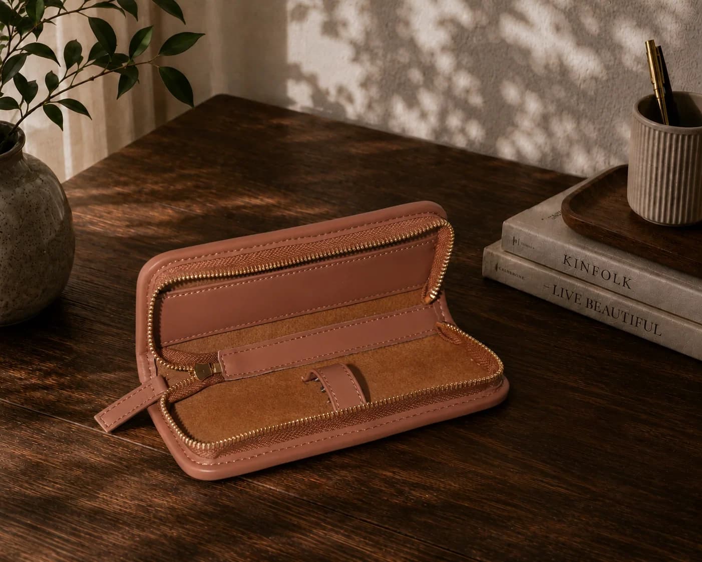 Seyyah Leather Pen Case