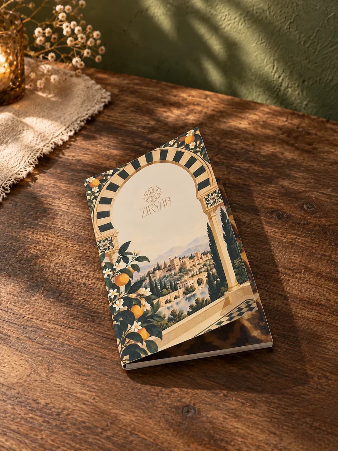 Andalusian Patterned Notebook
